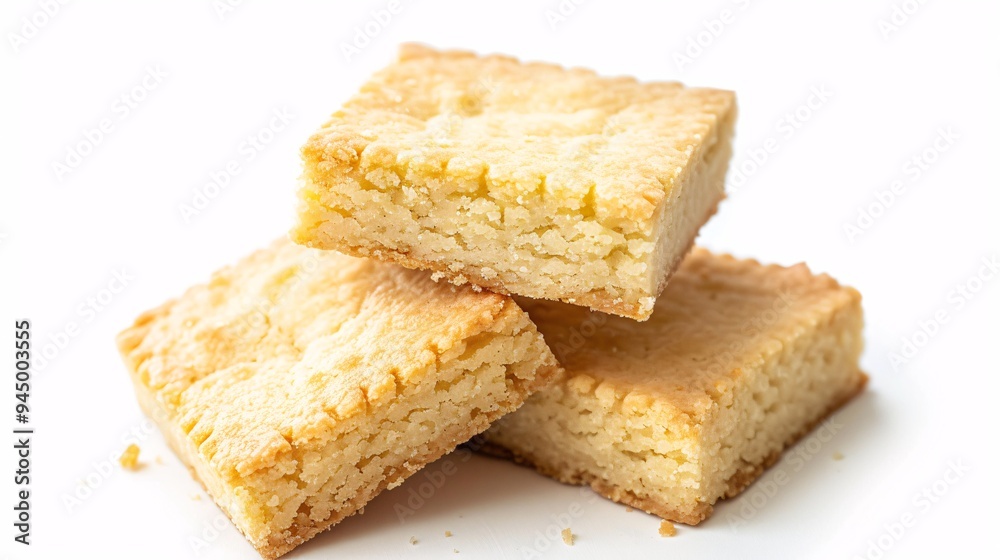 Traditional butter cookies with a white backdrop. Traditional butter cookies with a white backdrop.