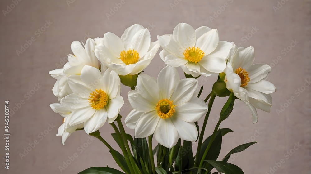 Obraz premium bouquet of white flowers