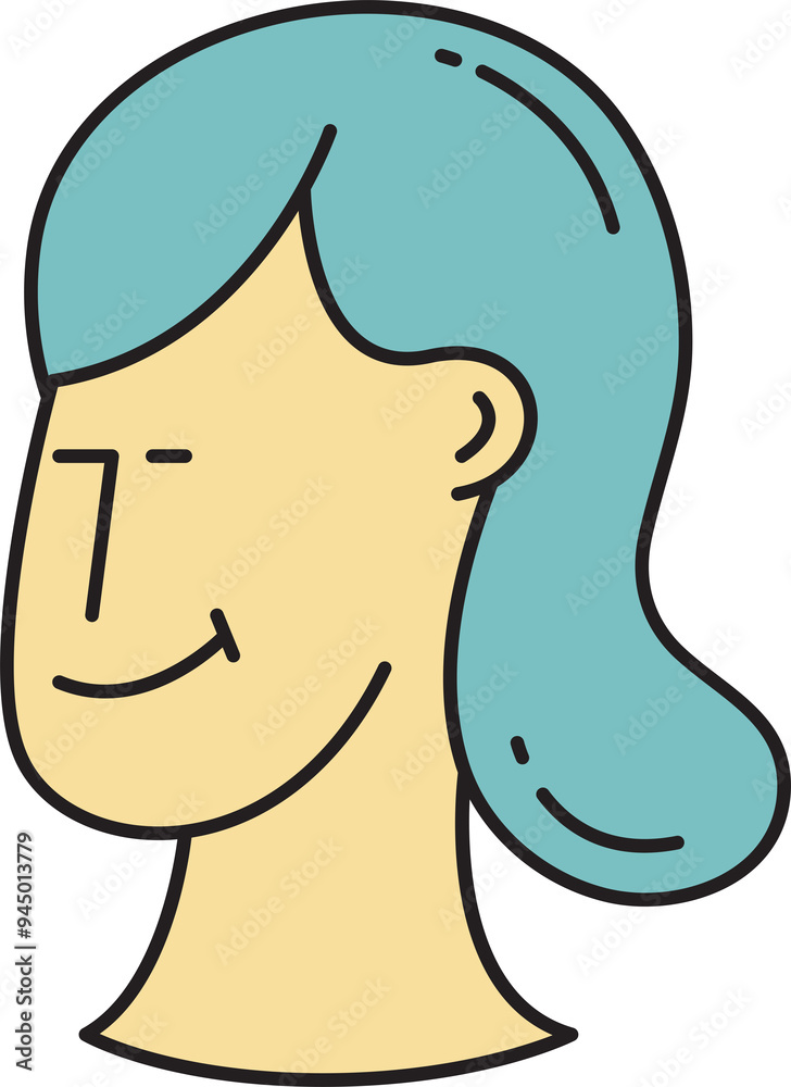 Woman Face Avatar Woman Face Avatar