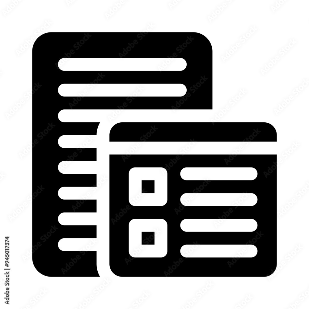productivity glyph icon productivity glyph icon