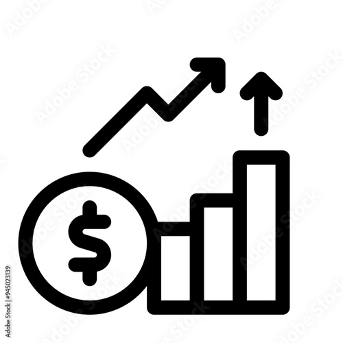 economic line icon
