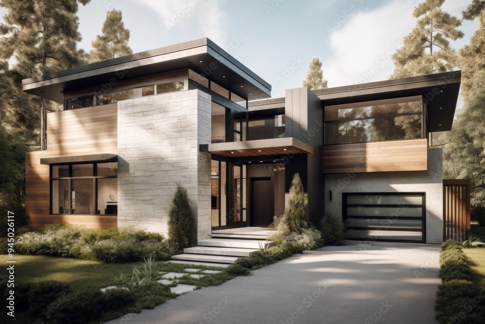 Modern Luxury Home with Natural Light and Open-Concept Design Modern Luxury Home with Natural Light and Open-Concept Design