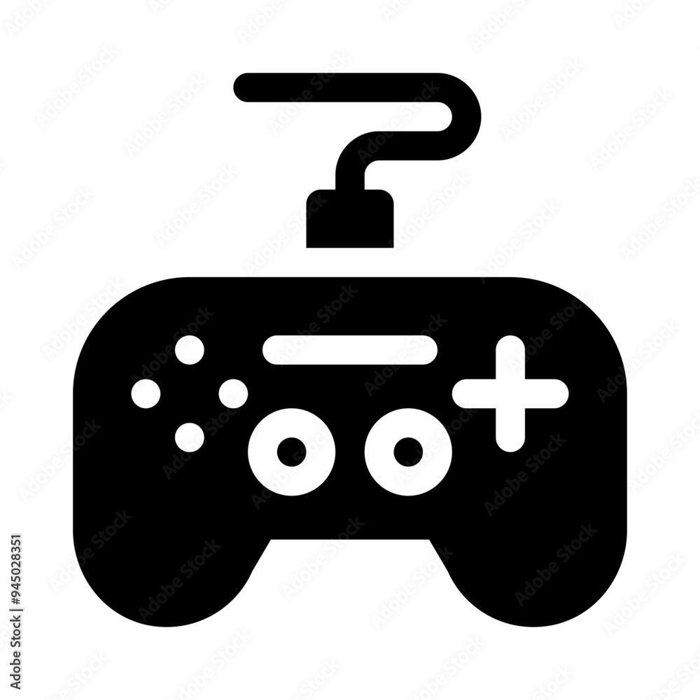 joystick glyph icon joystick glyph icon