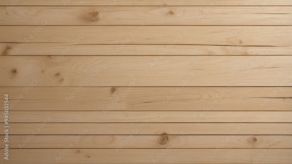 Naklejka premium Light Brown Wooden Planks Background