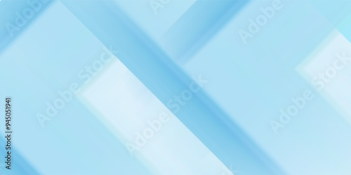 Paper Cut Blue color background abstract art vector