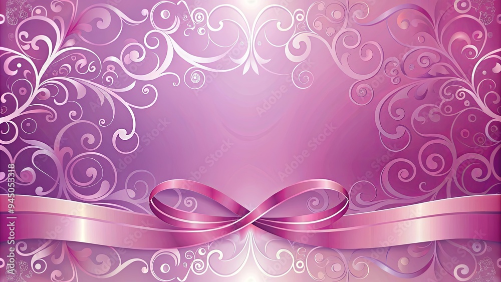 Vibrant gradient background with delicate swirling ribbon pattern in shades of pink and purple, evoking luxury and elegance Vibrant gradient background with delicate swirling ribbon pattern in shades of pink and purple, evoking luxury and elegance