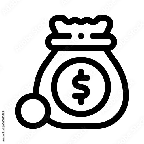wealth line icon