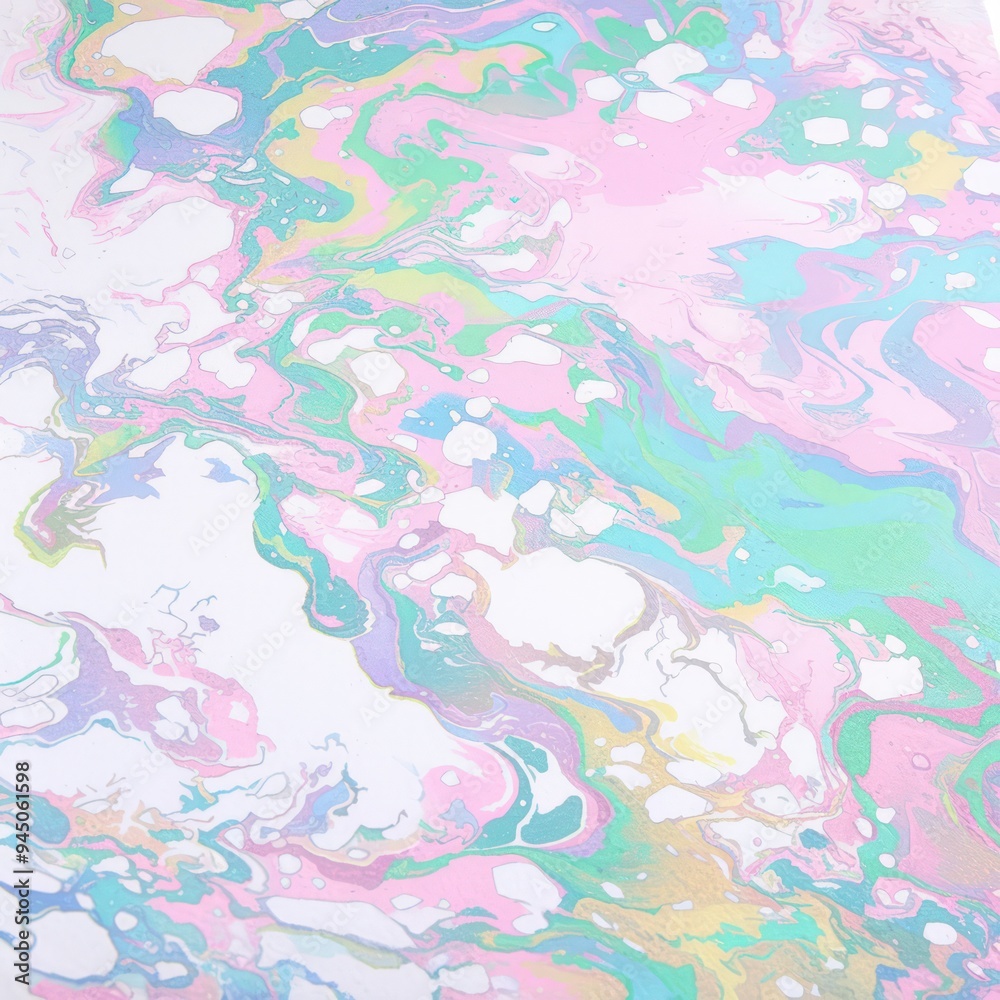 Abstract Swirling Pastel Colors Abstract Swirling Pastel Colors