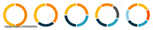 Segment color slice set