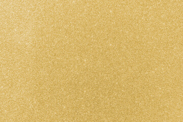 Gold glitter texture background sparkling shiny wrapping paper for Christmas holiday seasonal wallpaper decoration, greeting and wedding invitation card design element