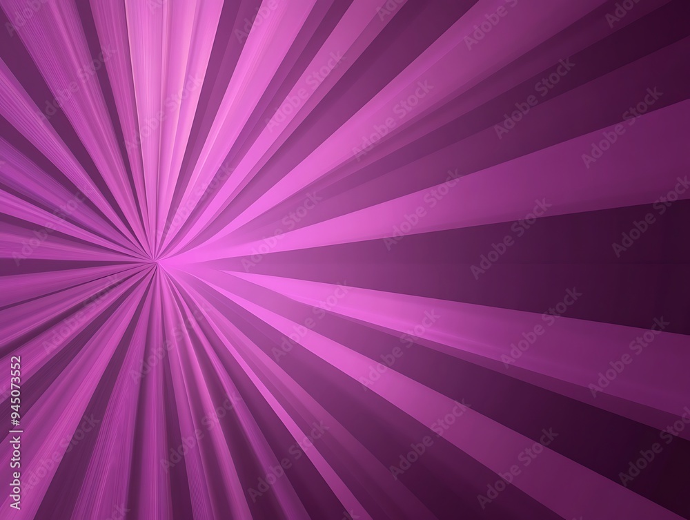Abstract Purple And White Sunburst Background With