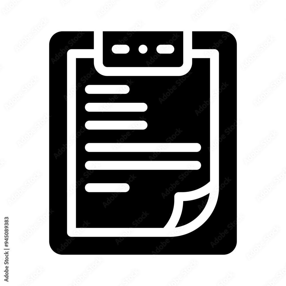 clipboard glyph icon clipboard glyph icon