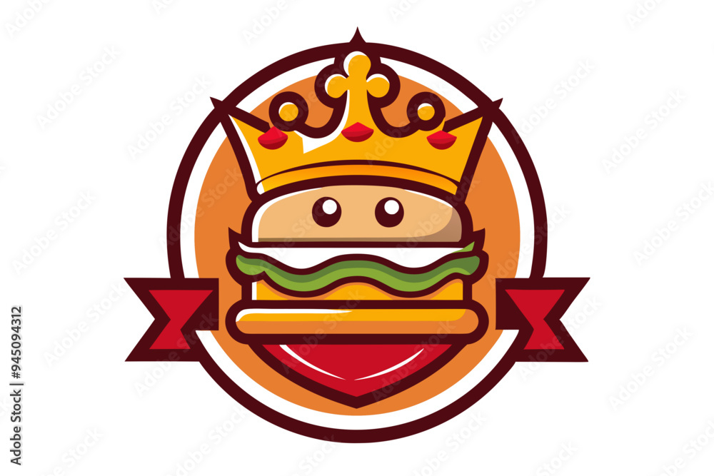 Modern Burger Vector Design for Digital and Print Use Modern Burger Vector Design for Digital and Print Use