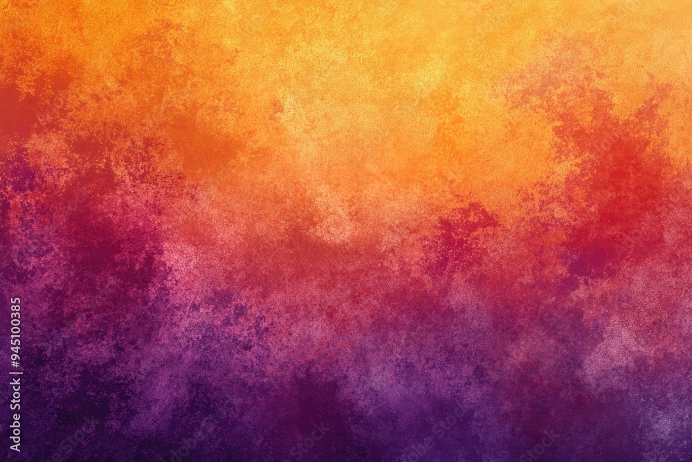Abstract Orange and Purple Gradient Background with Grainy Texture, Vibrant Gradient Blended with Smooth and Grainy Effects Abstract Orange and Purple Gradient Background with Grainy Texture, Vibrant Gradient Blended with Smooth and Grainy Effects