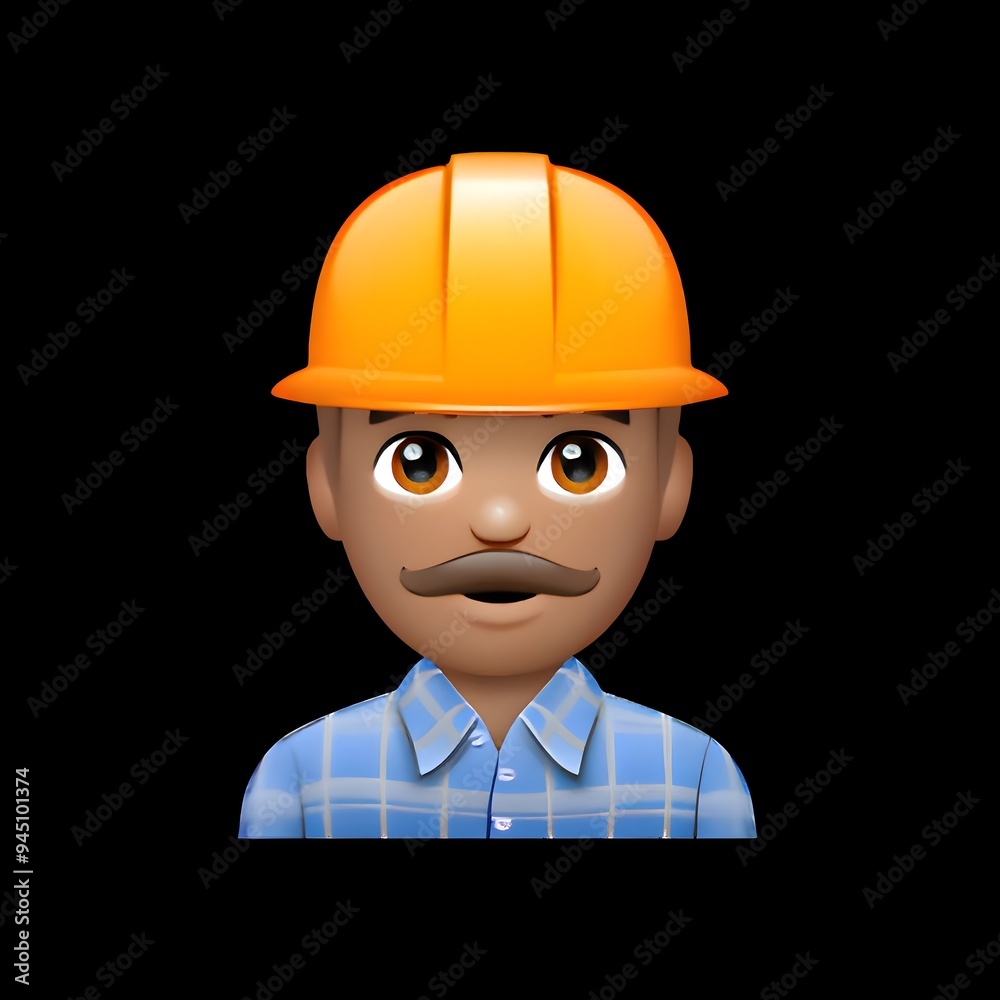 Construction Worker Emoji with Hard Hat
Construction Worker Emoji with Hard Hat