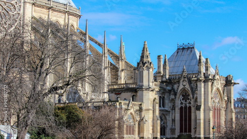 ノートルダム大聖堂　火災前　フランス　パリ