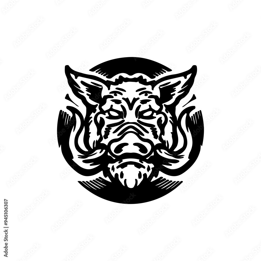 hog boar logo for free hog boar logo for free