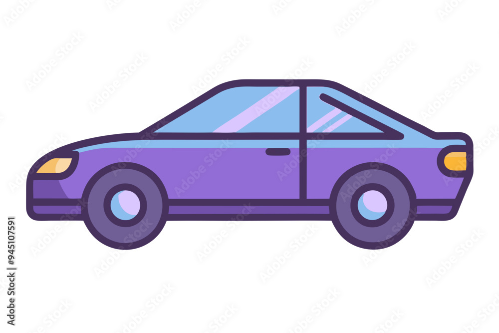 Stylish Car Drawing Vector Graphics for Creative Use Stylish Car Drawing Vector Graphics for Creative Use