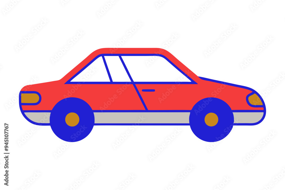 Stylish Car Drawing Vector Graphics for Creative Use Stylish Car Drawing Vector Graphics for Creative Use