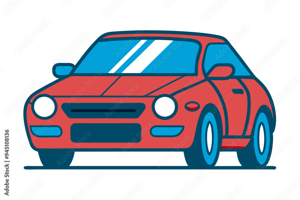 Stylish Car Drawing Vector Graphics for Creative Use Stylish Car Drawing Vector Graphics for Creative Use
