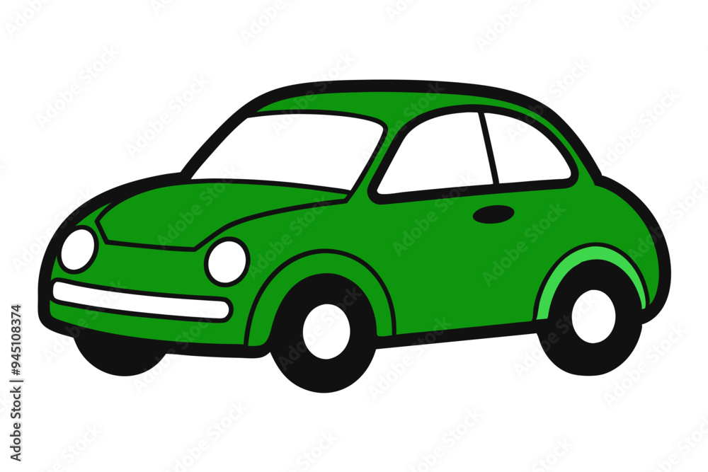 Modern Car Drawing Vector Art: Perfect for Any Design Modern Car Drawing Vector Art: Perfect for Any Design