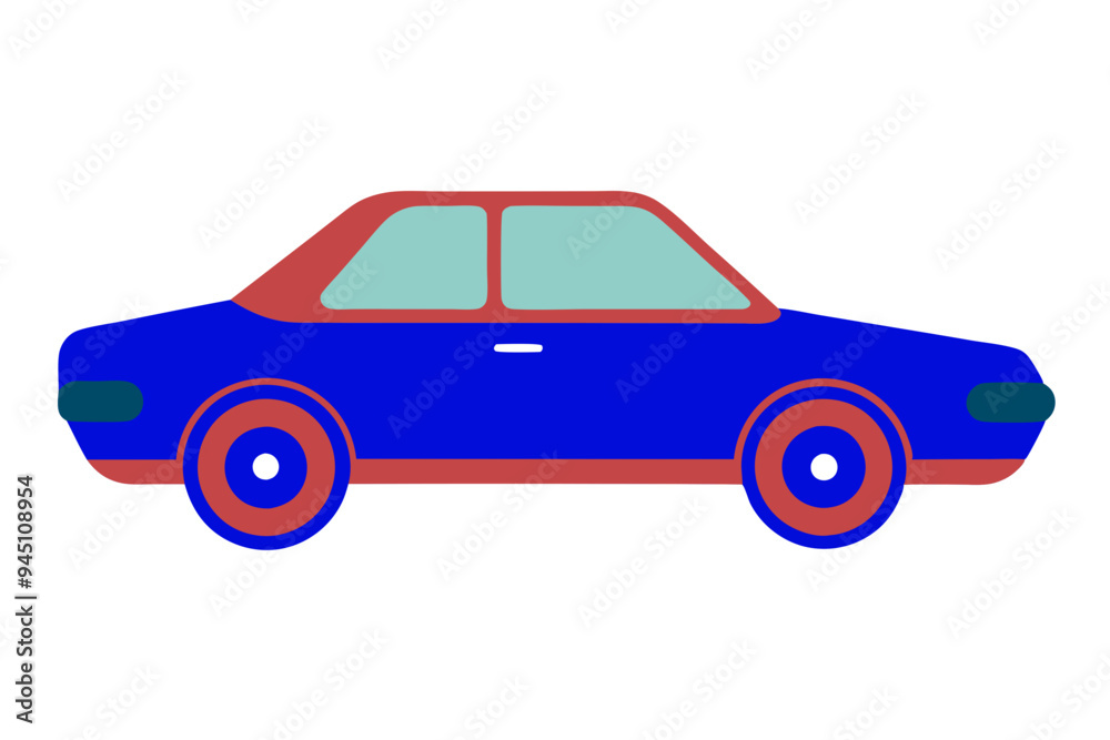 Modern Car Drawing Vector Art: Perfect for Any Design Modern Car Drawing Vector Art: Perfect for Any Design