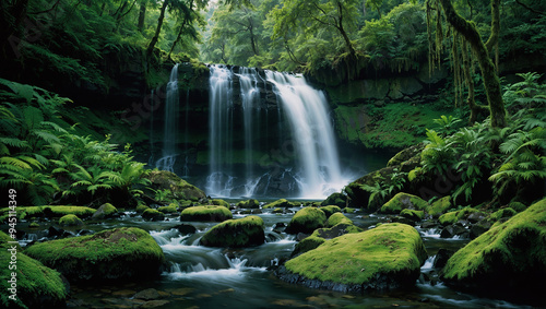waterfall in the forest