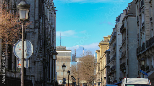 フランス パリの街並み、都市風景