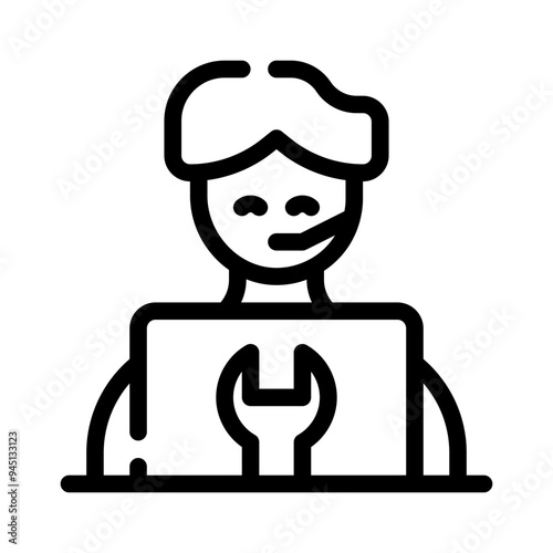 technical support line icon
