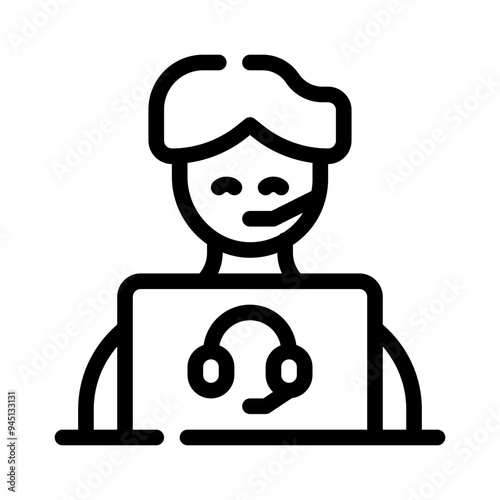 tech support line icon