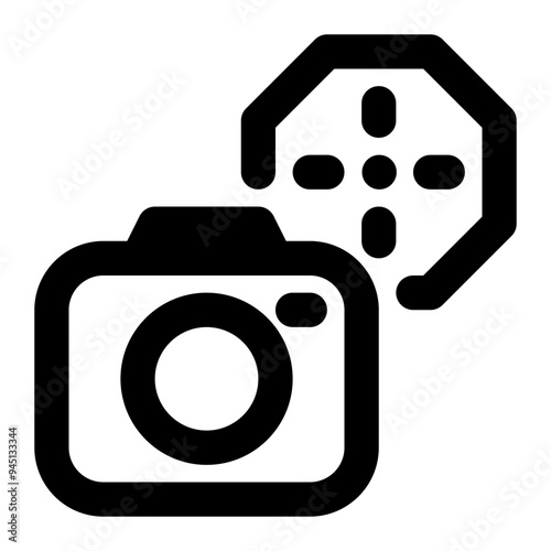 fill light, lighting, reflector, secondary light, photography outline icon