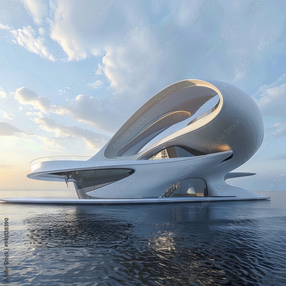 Futuristic Architectural Design Futuristic Architectural Design