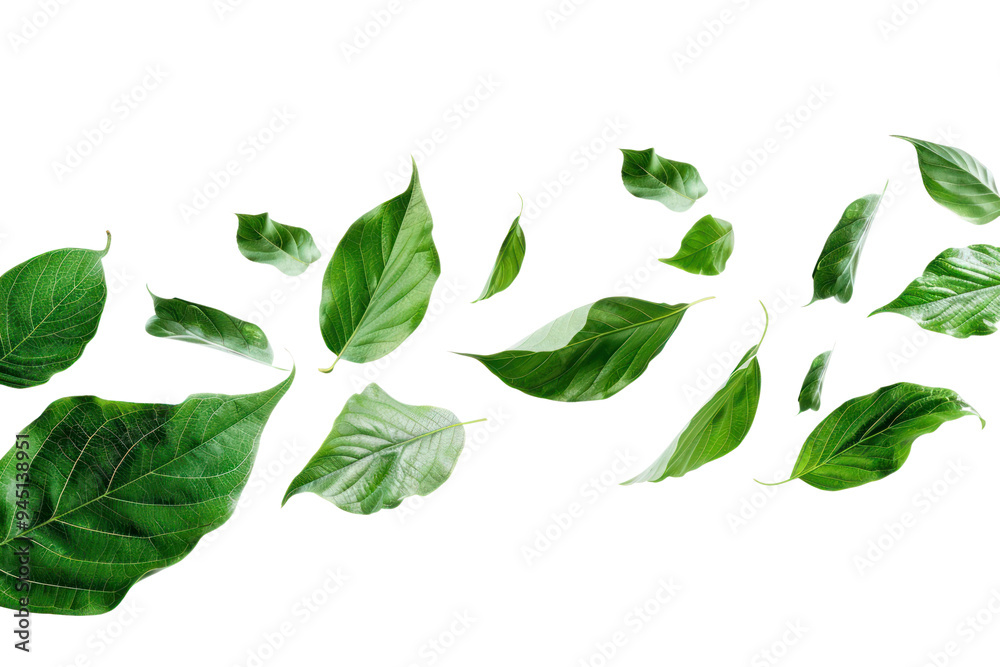 PNG Fresh green leaves isolated background PNG Fresh green leaves isolated background