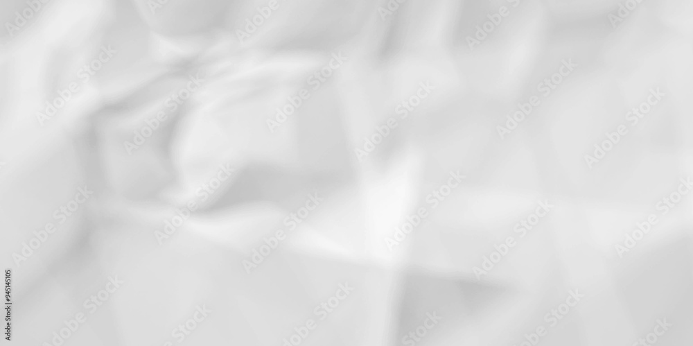 Fototapeta premium white crumpled paper background texture pattern overlay. wrinkled high resolution arts craft and Seamless white crumpled paper. 