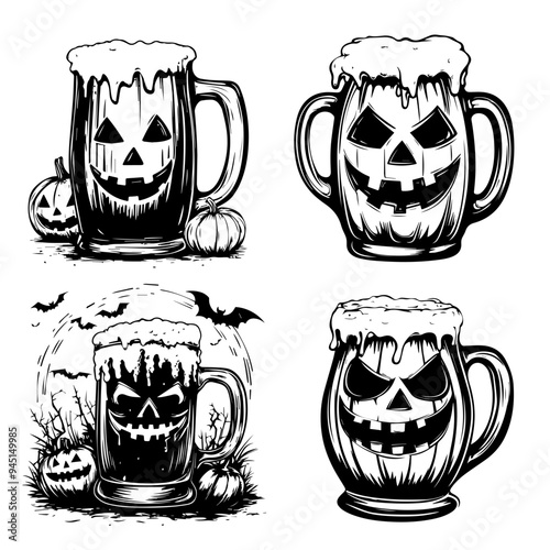 black and white icon illustration about halloween party and halloween costume, about halloween party and halloween costume