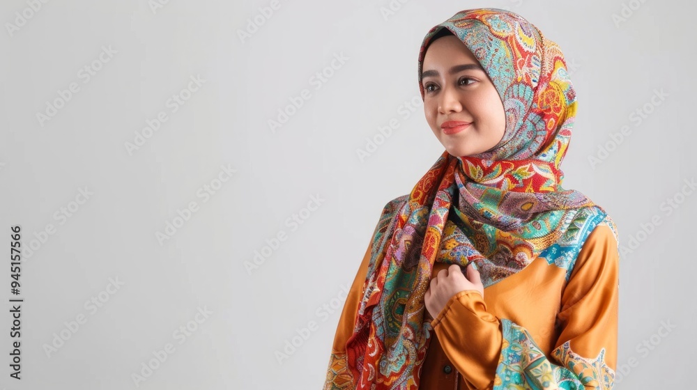 Closeup portrait of friendly, smiling confident muslim female nurse. Authentic Confident Middle Eastern Healthcare Worker. Middle age senior arab nurse woman wearing hijab over isolated background Closeup portrait of friendly, smiling confident muslim female nurse. Authentic Confident Middle Eastern Healthcare Worker. Middle age senior arab nurse woman wearing hijab over isolated background