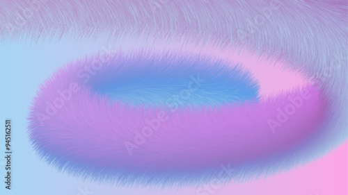 Background with bright fluffy fur. Abstract colorful background.