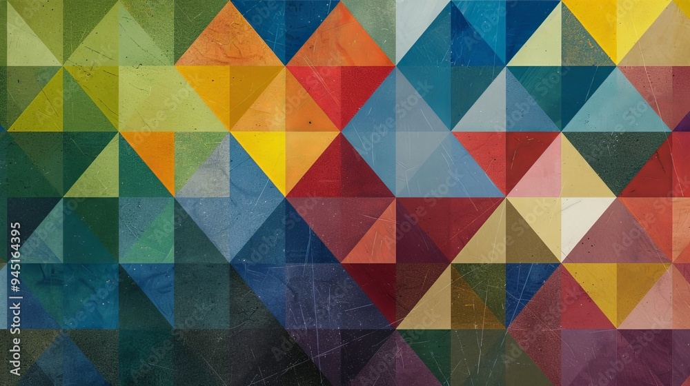 Describe the influence of geometric patterns on educational materials. Describe the influence of geometric patterns on educational materials.