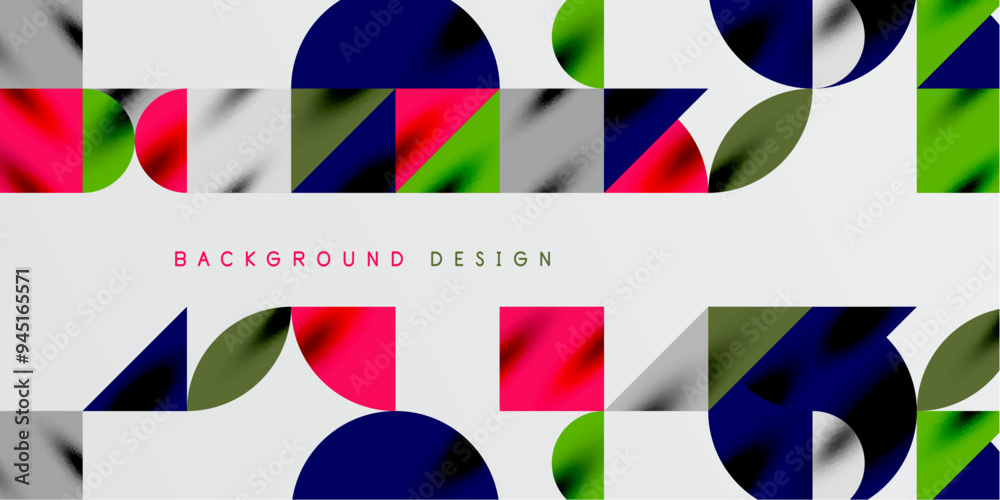 Triangles, round triangles and circles techno art. Vector Illustration For Wallpaper, Banner, Background, Card, Book Illustration, landing page Triangles, round triangles and circles techno art. Vector Illustration For Wallpaper, Banner, Background, Card, Book Illustration, landing page