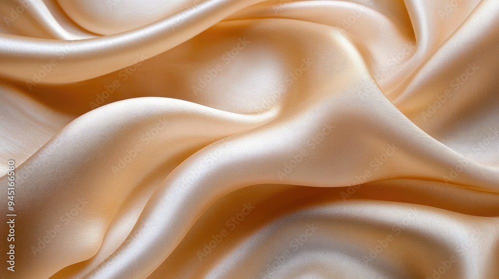 Soft silk textures elegance