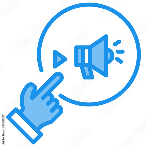 Call To Action Icon