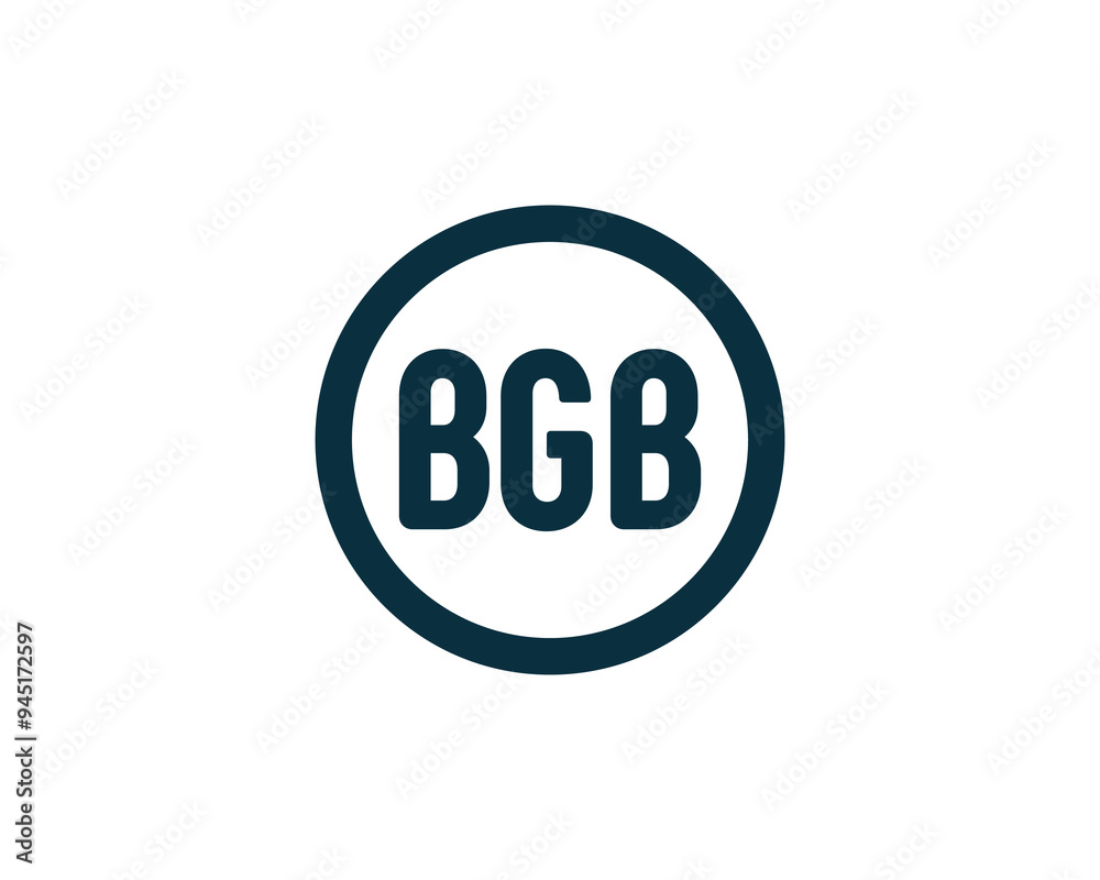 BGB logo design vector template. BGB BGB logo design vector template. BGB