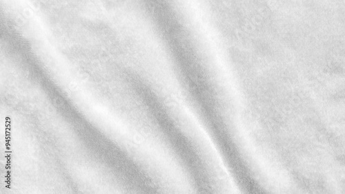 Fotografija Silver velvet background or white suede, velour flannel texture made of cotton o