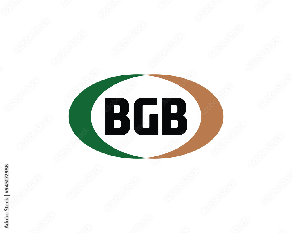 BGB logo design vector template. BGB