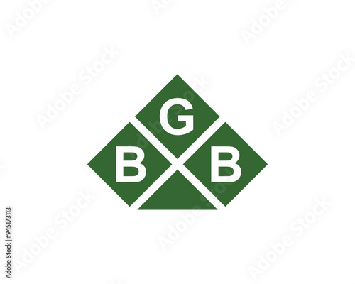 BGB logo design vector template. BGB