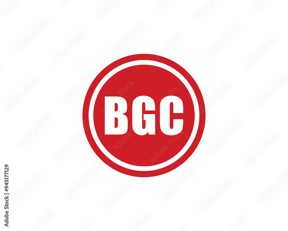 BGC logo design vector template. BGC BGC logo design vector template. BGC
