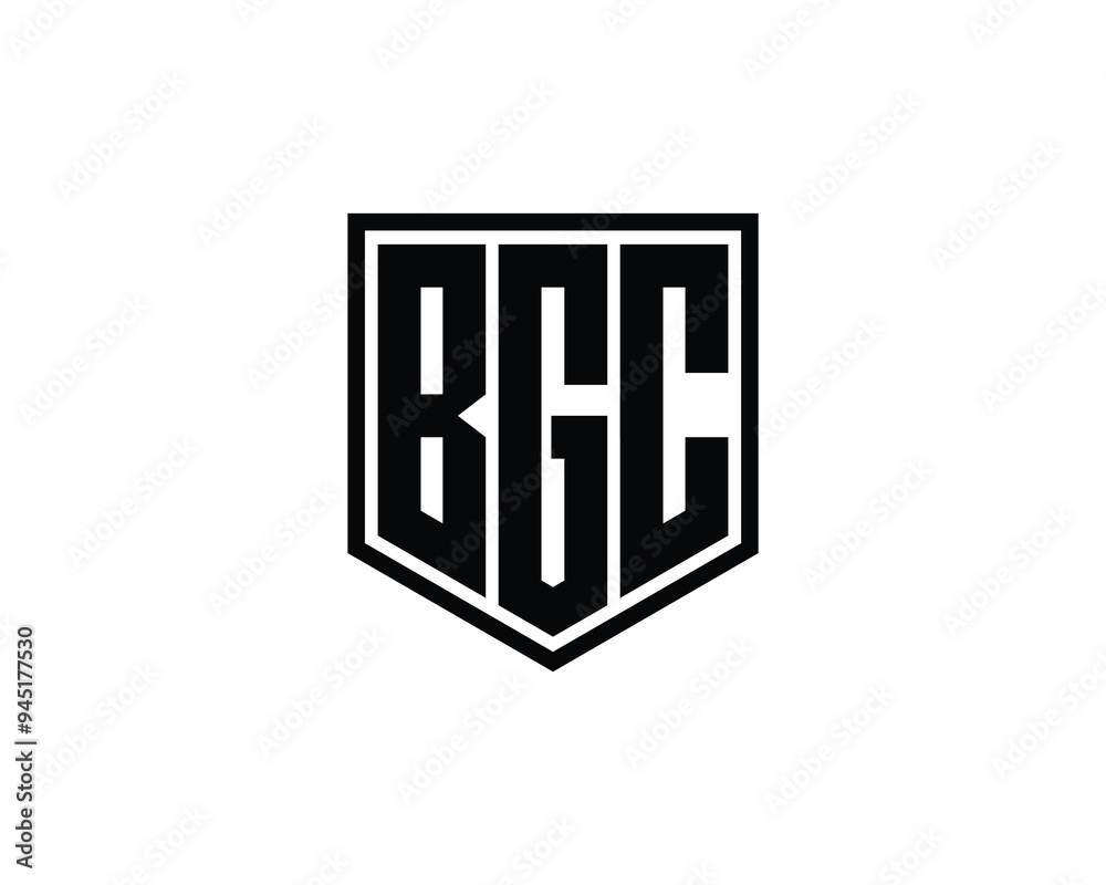 BGC logo design vector template. BGC BGC logo design vector template. BGC