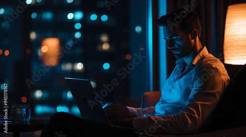 man, laptop, work, indian, happy, business, person, smile, professional, home, arab, businessman, young, male, pc, typing, manager, guy, muslim, corporate, remote, turkish, internet, communication, jo