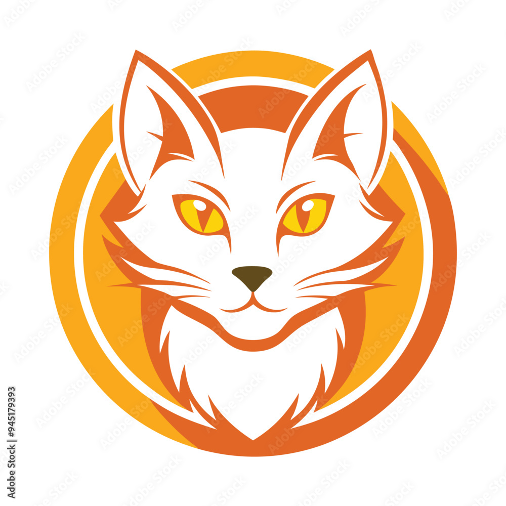 Cat logo vector icon Cat logo vector icon