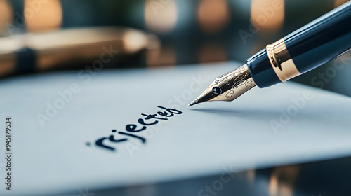 Wallpaper Mural Blacklisted document with a persons image stamped with rejected Torontodigital.ca